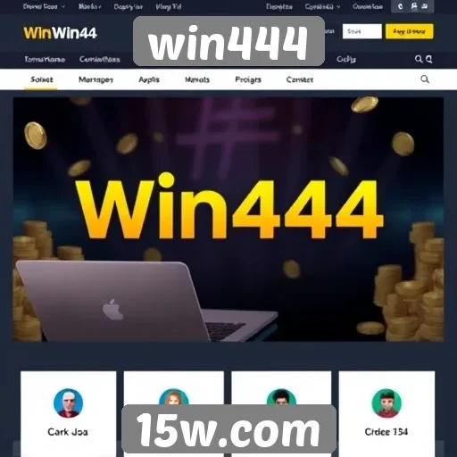 Experiência do usuário no site win444
